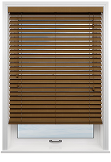 Origin, Warm Oak - Motorised Venetian Blind